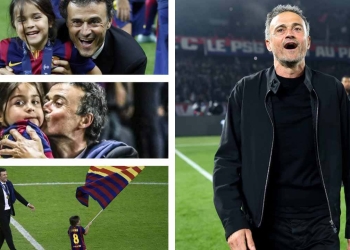 psg final champions league luis enrique hija xana homenaje