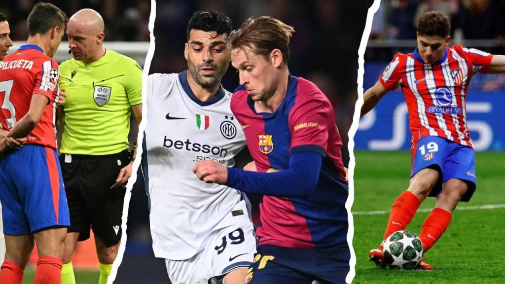 barcelona inter champions league arbitro polemico marciniak