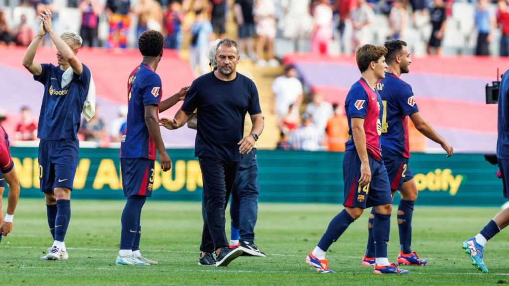 hansi flick barcelona inter champions italia