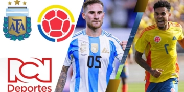 argentina colombia online rcn caracol tv streaming monumental buenos arires metropolitano barranquilla eliminatorias mundial messi james