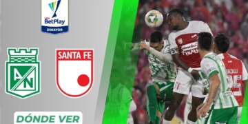 atletico nacional independiente santa fe cuadrangulares grupo b liga betplay dimayor fpc donde ver vivo online win