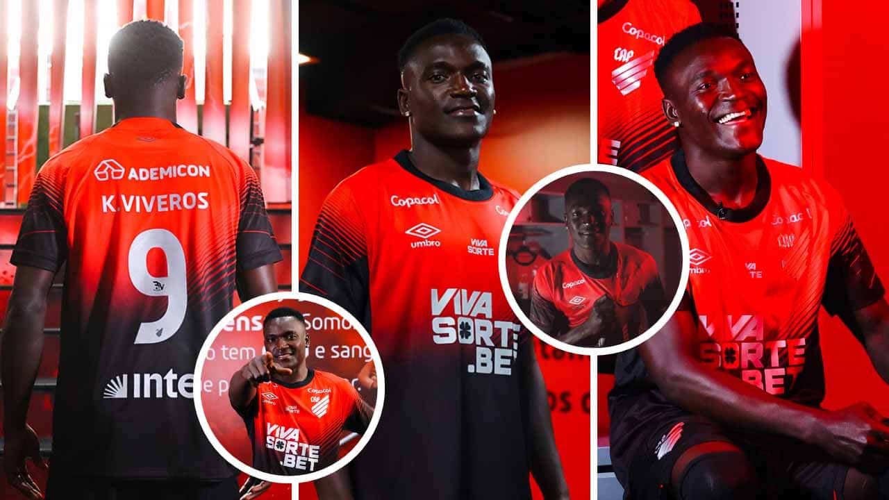 atletico nacional transferencia kevin viveros athletico paranaense