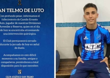 camilo nuin futbolista fallecido operacion rodilla explicaciones