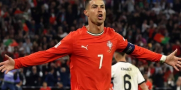 cristiano ronaldo goles seleccion portugal nations league