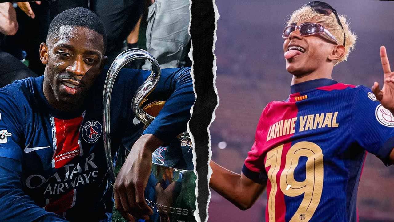 dembele yamal balon de oro 2025 titulos goles asistencias