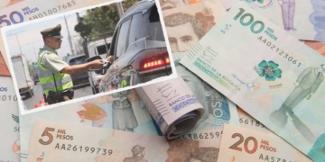 policia transito colombia puente festivo dinero efectivo legal problemas sanciones ley carreteras