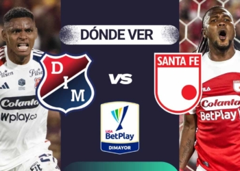 donde ver dim vs santa fe final liga betplay 2025