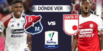 donde ver dim vs santa fe final liga betplay 2025