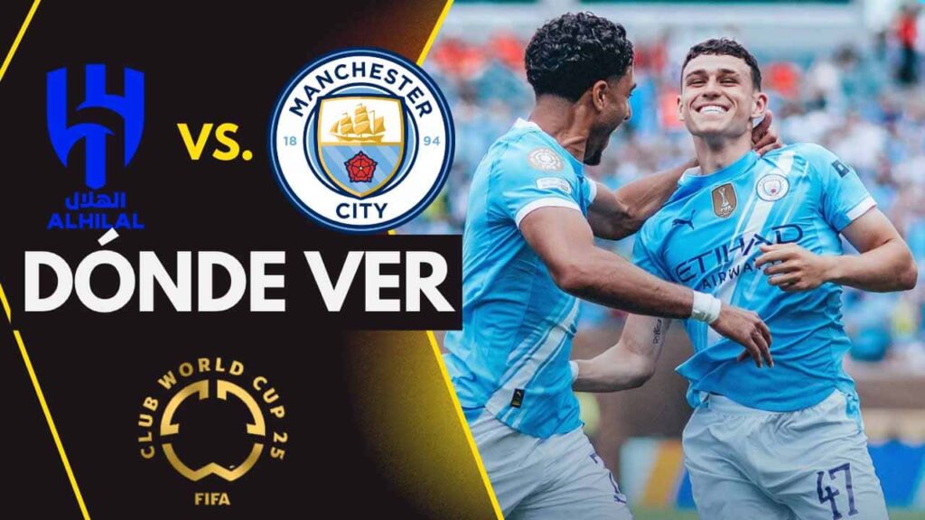donde ver manchester city vs al hilal mundial de clubes tv online