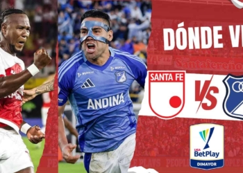 donde ver millonarios santa fe cuadrangulares liga betplay tv online