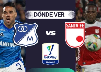 donde ver millonarios vs santa fe clasico cuadrangulares liga betplay