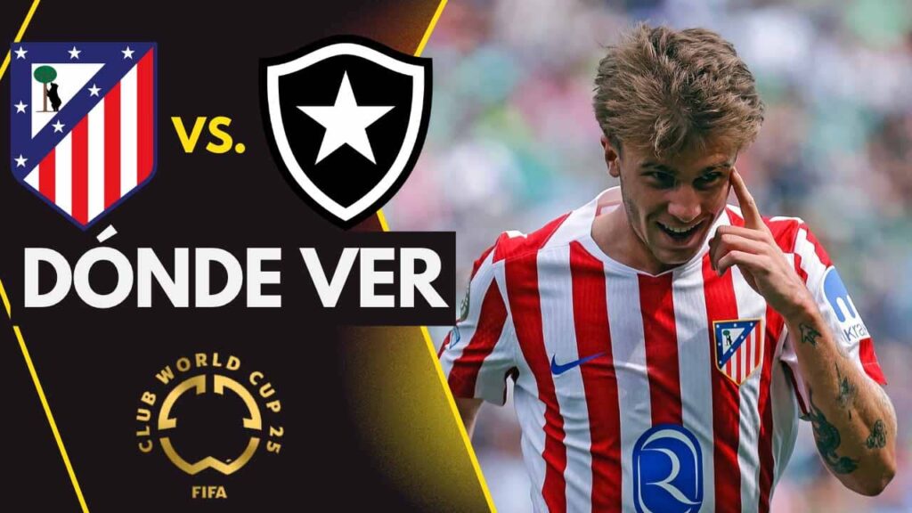 donde ver mundial de clubes atletico de madrid vs botafogo tv streaming gratis
