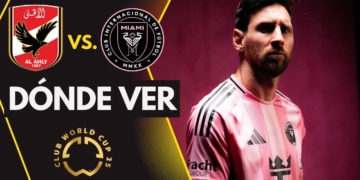 donde ver mundial de clubes inter miami vs al ahly messi