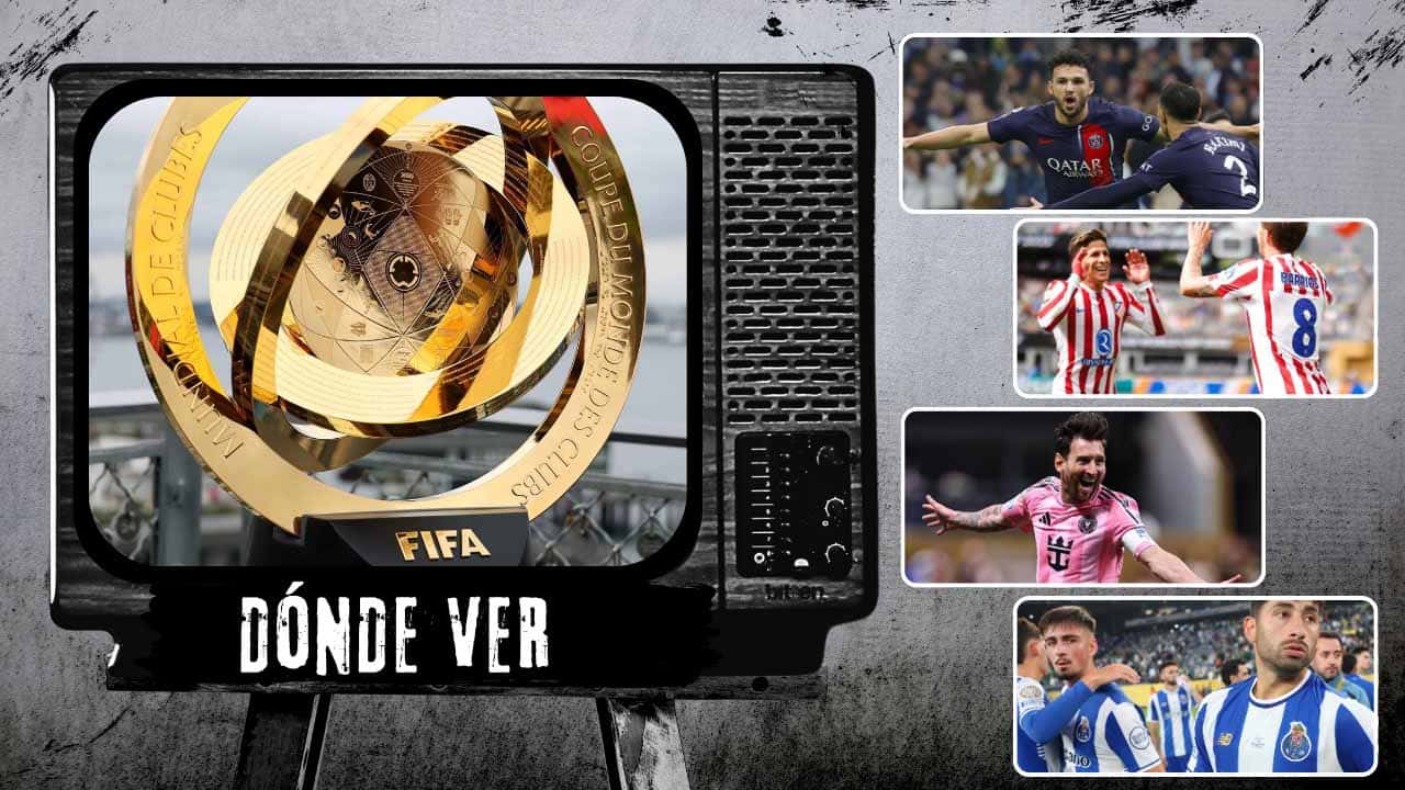 donde ver mundial de clubes partidos 23 junio inter miami psg atletico de madrid messi