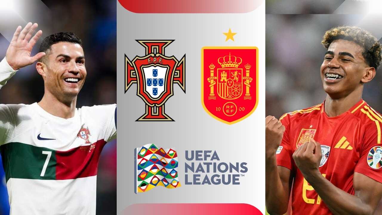 espana portugal final hoy vivo online donde ver colombia espn directv uefa nations league cristiano ronaldo lamine yamal canales tv