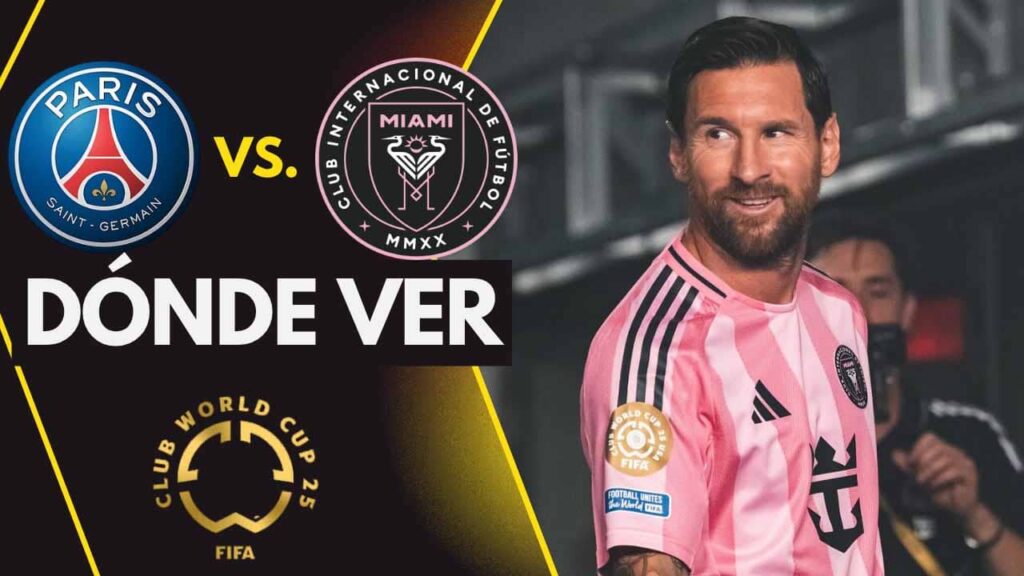 donde ver psg vs inter miami mundial de clubes tv online streaming