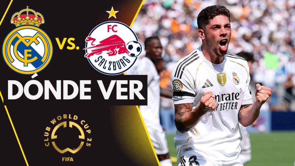donde ver real madrid salzburg mundial de clubes tv online
