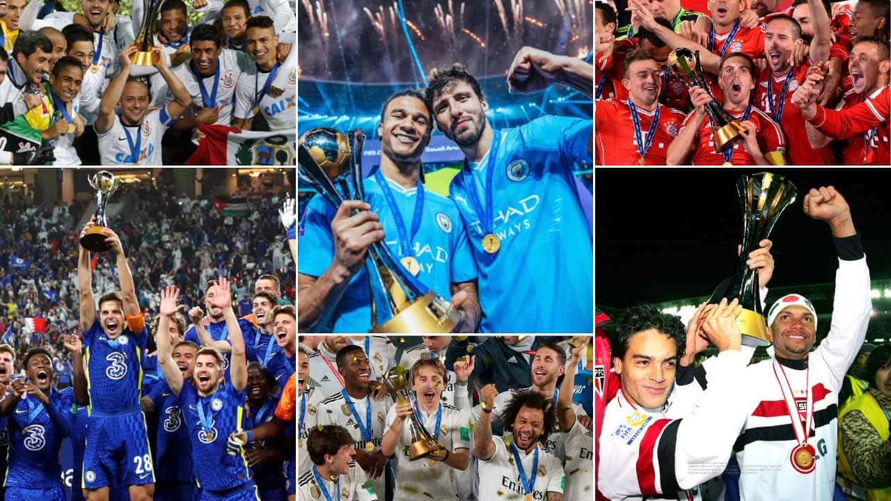 equipos que ganaron mundial de clubes palmares torneo