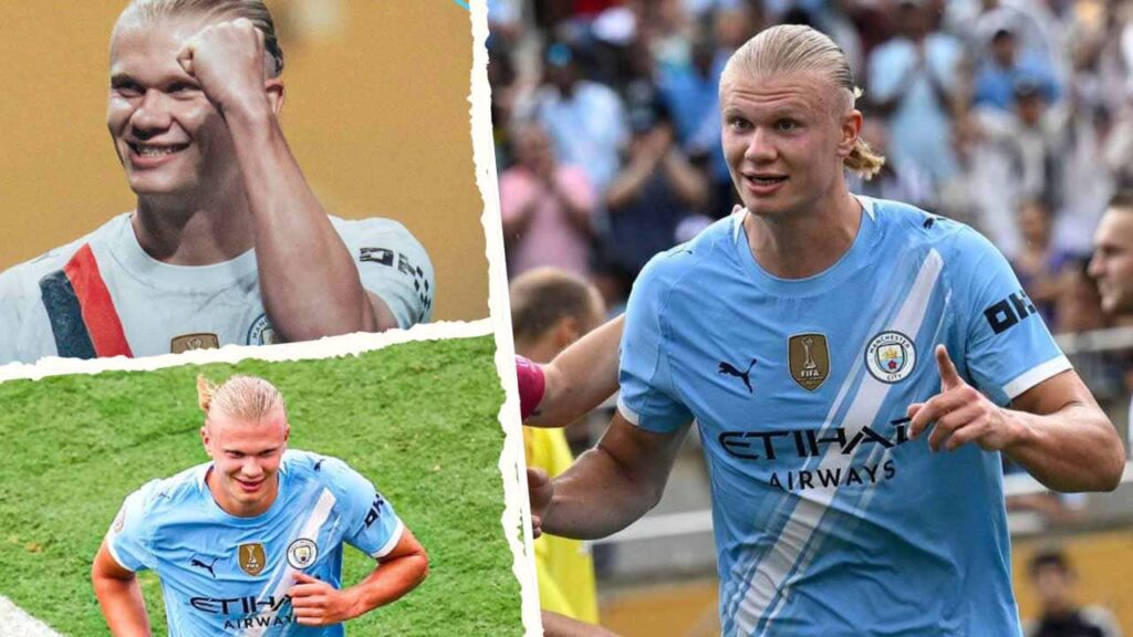 erling haaland 300 goles carrera manchester city noruega