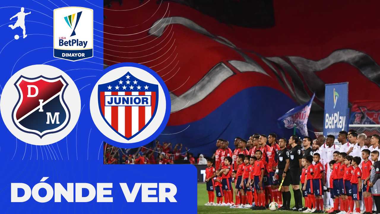 deportivo independiente medellin dim vs junior barranquilla donde ver vivo online hoy plataformas streaming liga betplay dimayor win sports