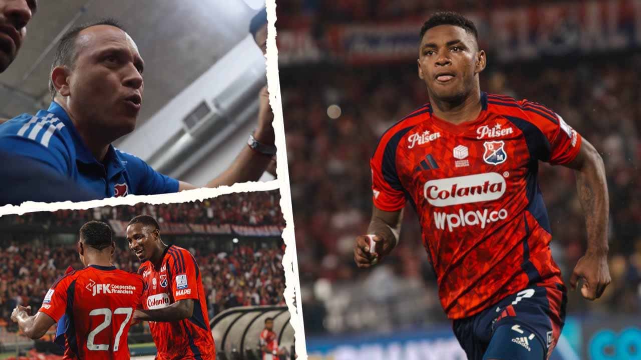 independiente medellin festejo cuadrangulares arenga alejandro restrepo