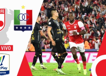 independiente santa fe once caldas donde ver hoy en vivo online streaming liga betplay dimayor grupo b cuadrangulares campin win sports