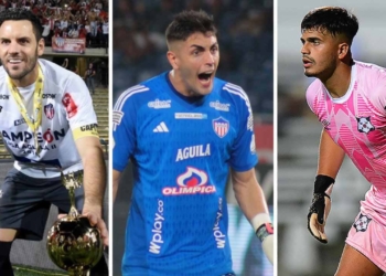 junior arqueros uruguayos sebastian viera santiago mele