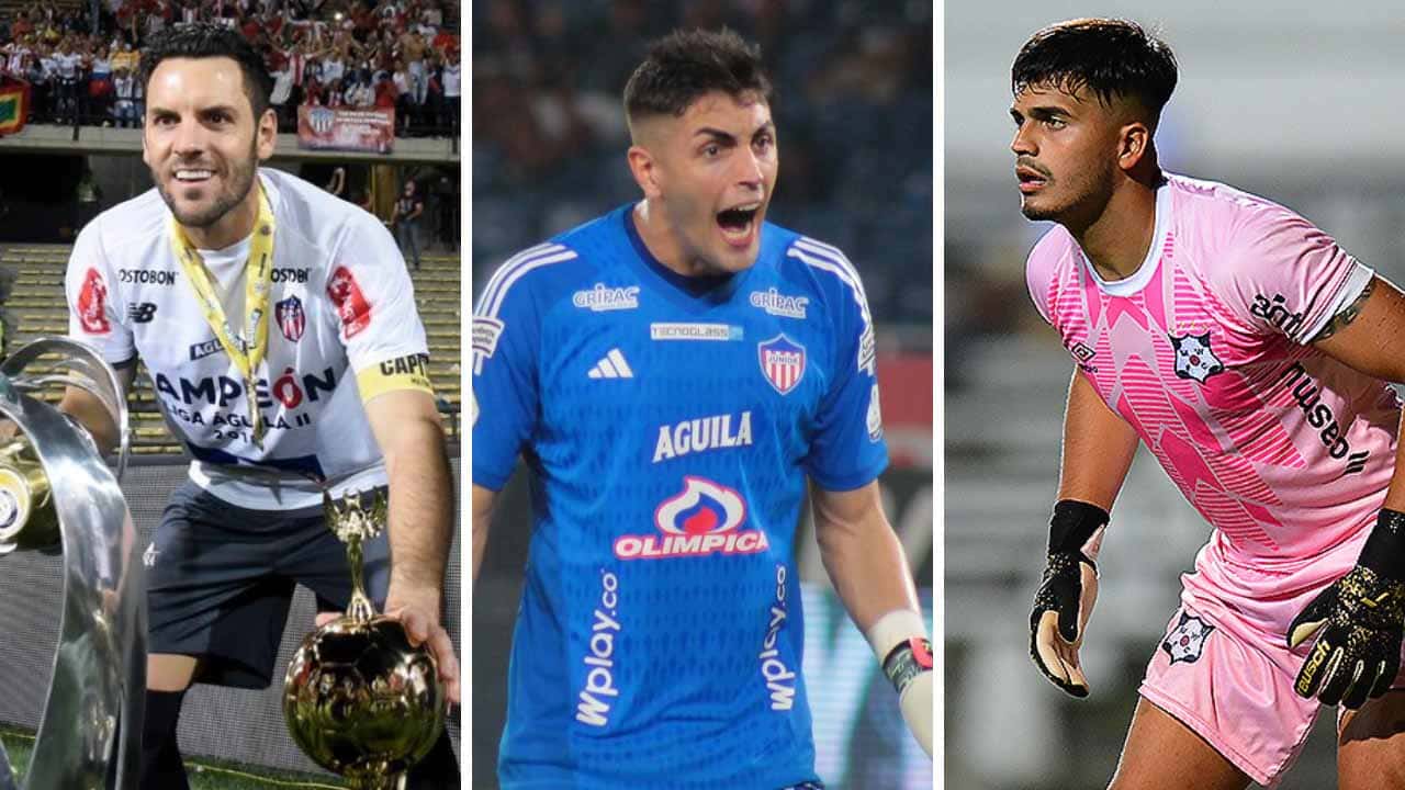 junior arqueros uruguayos sebastian viera santiago mele