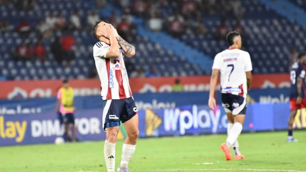 junior barranquilla cesar farias aficion hinchas metropolitano insultos liga betplay cuadrangulares