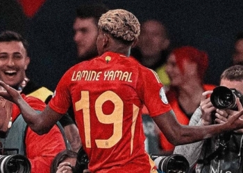 lamine yamal numeros seleccion espana titulos goles asistencias