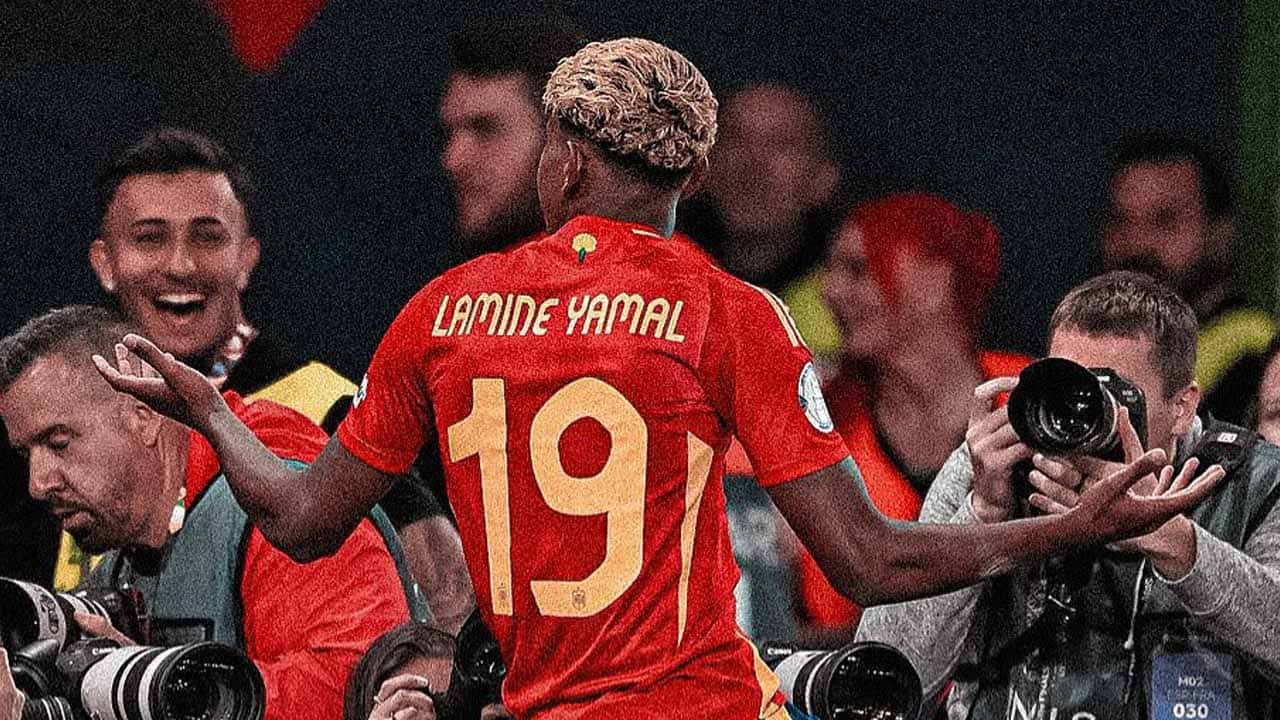 lamine yamal numeros seleccion espana titulos goles asistencias