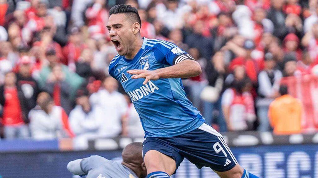 millonarios goles falcao liga betplay santa fe cuadrangulares