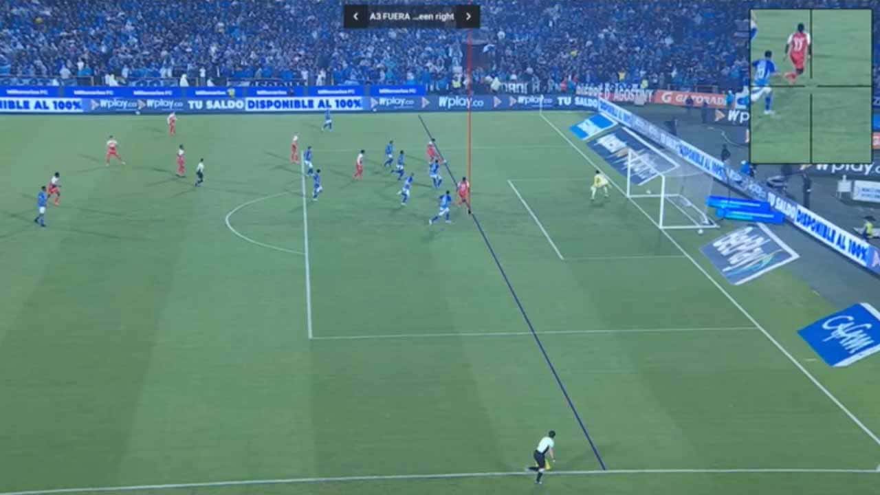 millonarios santa fe audio var gol rodallega cuadrangulares liga betplay