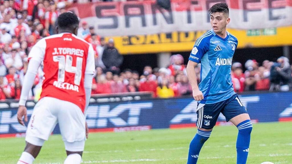 millonarios santa fe cuadrangulares liga betplay partido por ser finalista