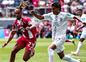mundial de clubes jerson lagos colombiano debut auckland bayern
