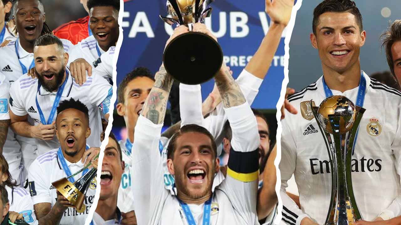 mundial de clubes real madrid records titulos