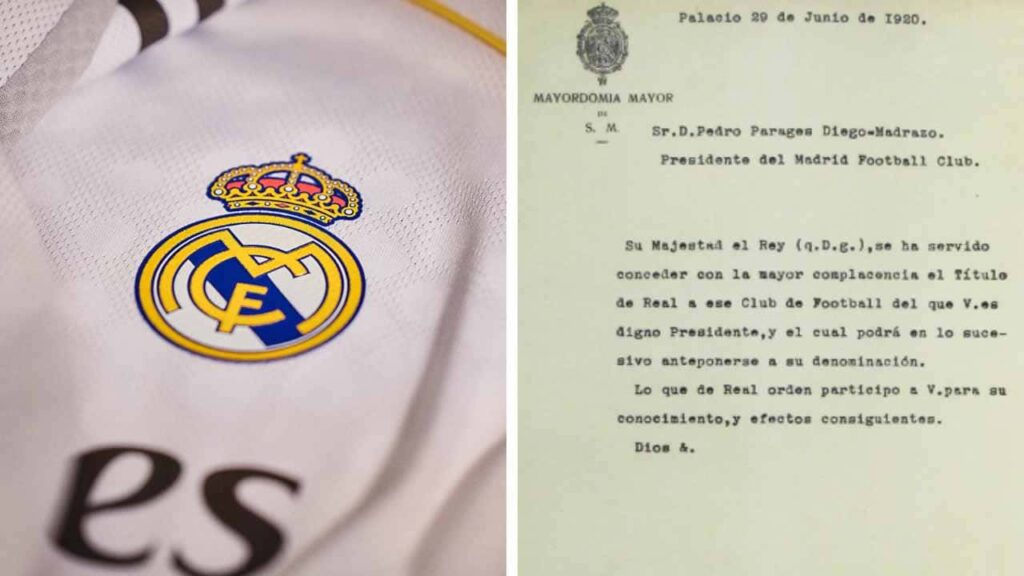 real madrid explicacion denominacion nombre rey espana
