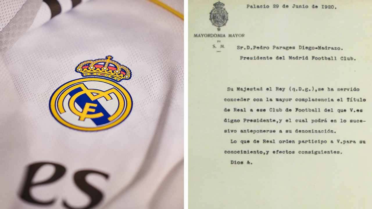 real madrid explicacion denominacion nombre rey espana