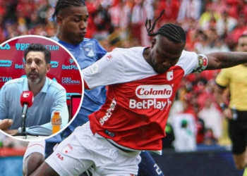 santa fe jorge bava arbitro carlos ortega cuadrangulares liga betplay