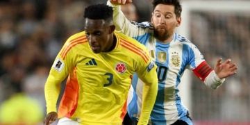 seleccion colombia argentina tabla eliminatoria sudamericana