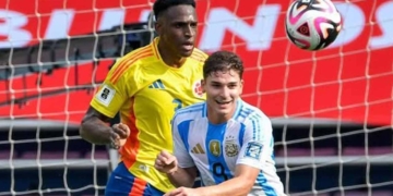 seleccion colombia jhon lucumi error argentina eliminatorias