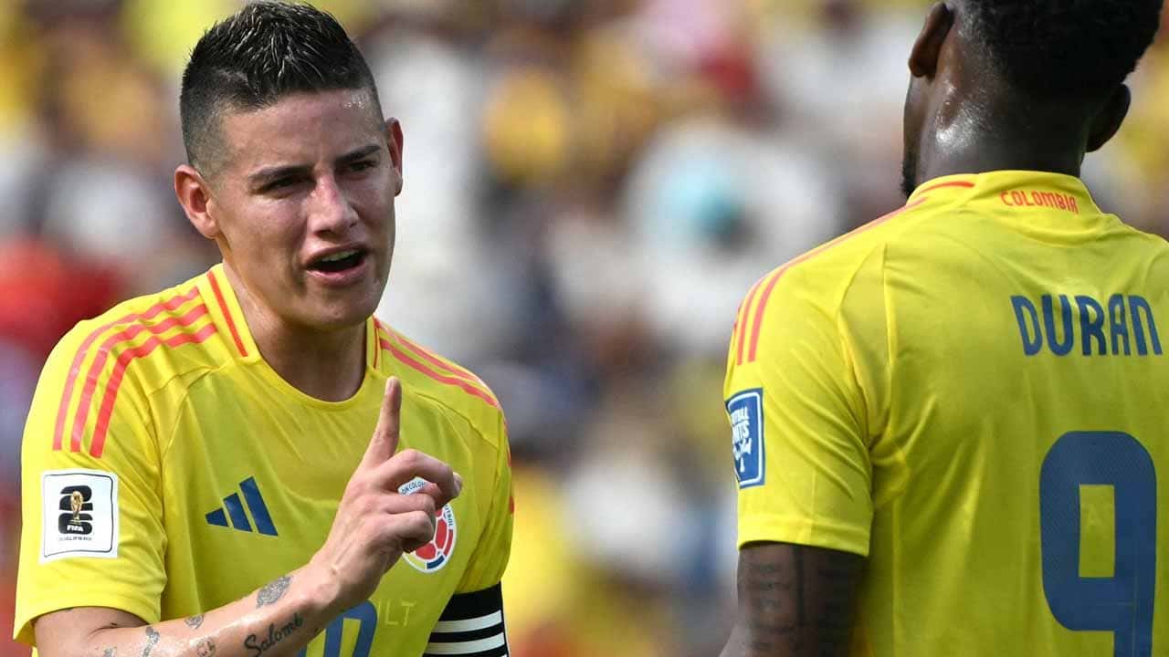 seleccion colombia peru eliminatoria 2025 barranquilla james jhon duran