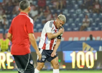teofilo gutierrez teo junior barranquilla lesion incapacidad medica cuadrangulares liga betplay dimayor america medellin