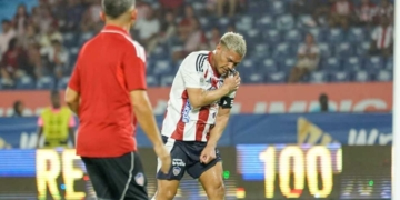 teofilo gutierrez teo junior barranquilla lesion incapacidad medica cuadrangulares liga betplay dimayor america medellin