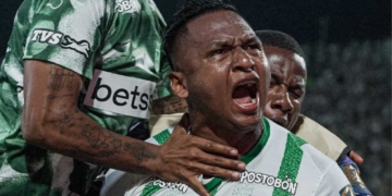 alfredo morelos atletico nacional independiente santafe fpc peleas controversias javier gandolfi expulsado goles liga betplay