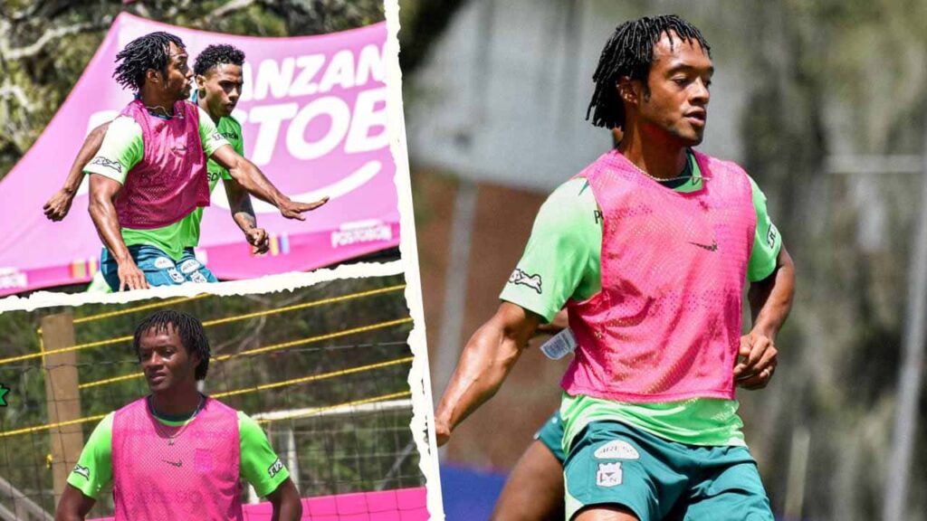 atletico nacional juan guillermo cuadrado entrenamiento pretemporada