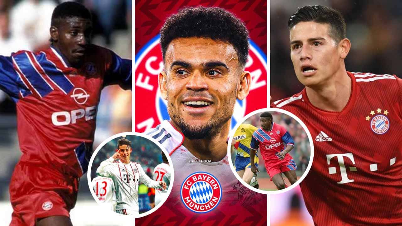 colombianos bayern munich tren valencia james rodriguez luis diaz