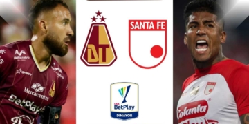 independiente santa fe deportes tolima donde ver hoy vivo online gratis partido futbol profesional colombiano internet tv television liga betplay dimayor ibague