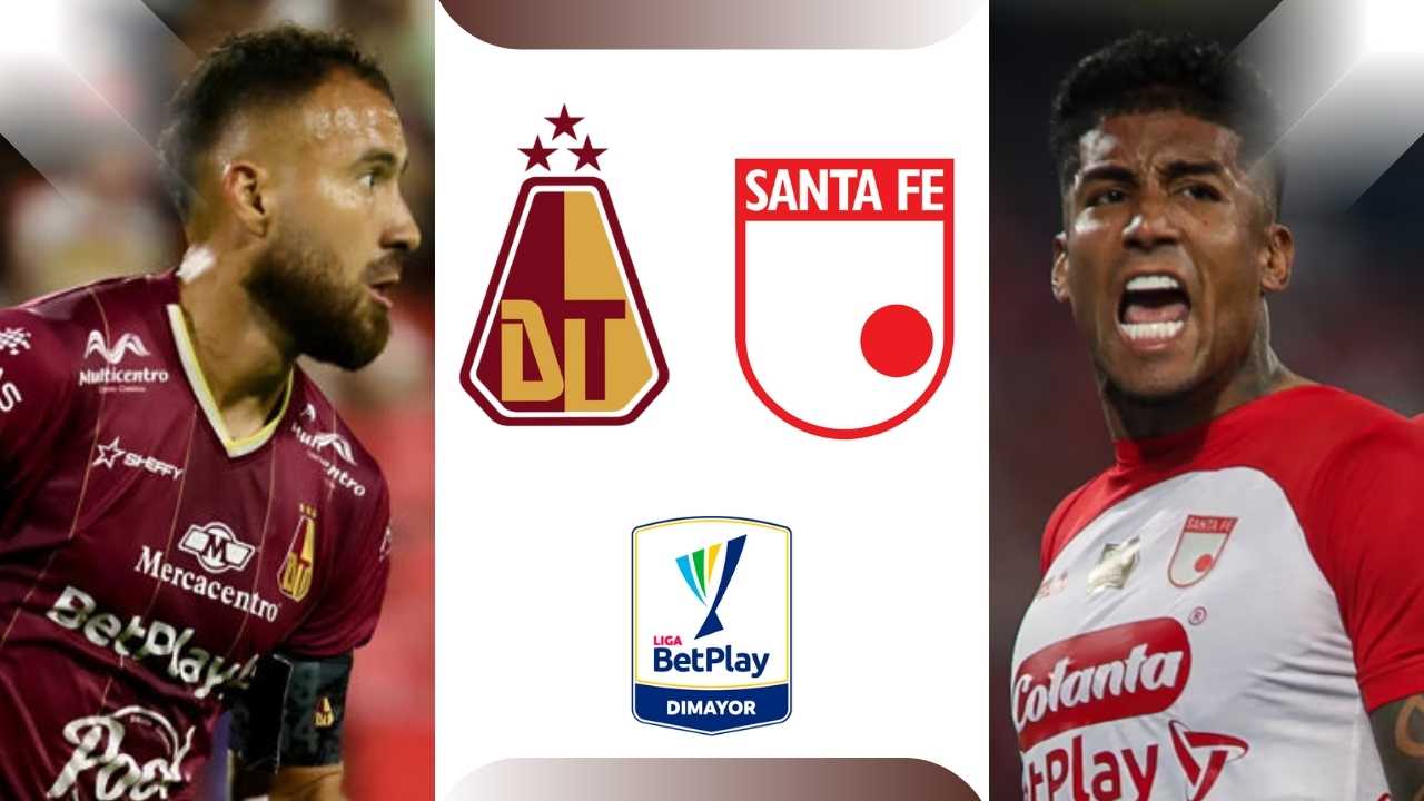 independiente santa fe deportes tolima donde ver hoy vivo online gratis partido futbol profesional colombiano internet tv television liga betplay dimayor ibague