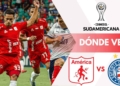 donde ver america de cali vs bahia sudamericana tv online
